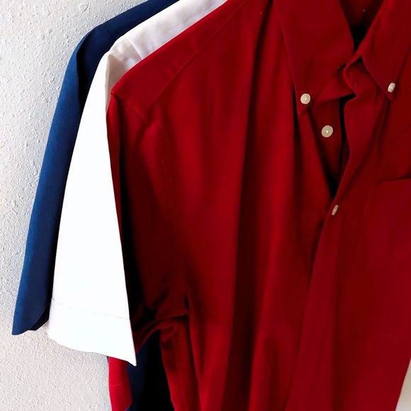 Bundle of three (3) Vintage Men's Button Down Shirts - Picture 11 of 11